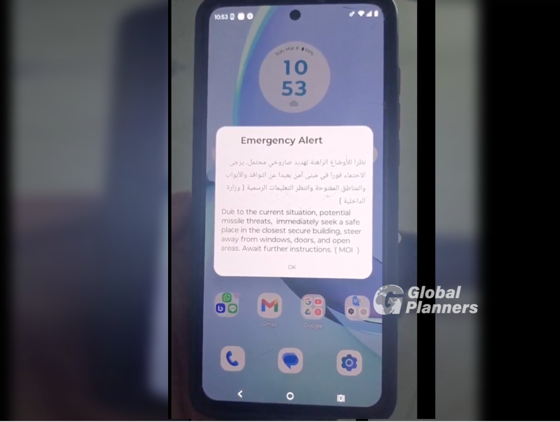 ドバイ現地の状況について（攻撃の変化と企業の動き）